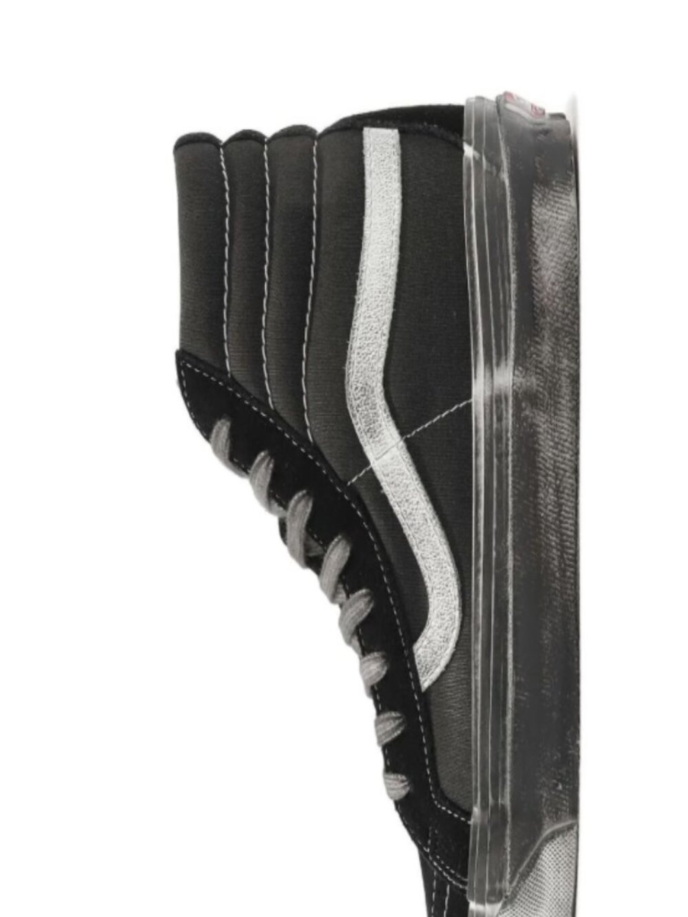 RARE Vans vault OG Sk8- LX High Stressed Black White Limited- 7.5 wmn / 6.0 men